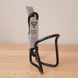 Topeak Water Bottle Cage Unisex Black Shuttle Cage AL Tubular Aluminum TA9511B
